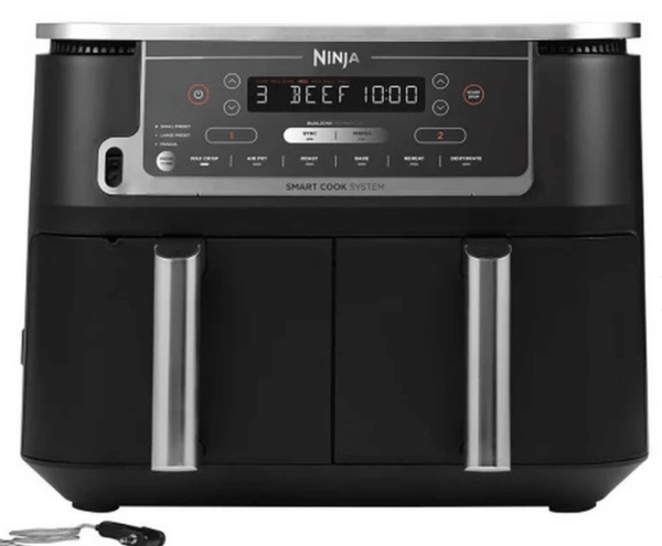 Ninja AF451UK Foodi MAX Air Fryer with Smart Cook System - Black