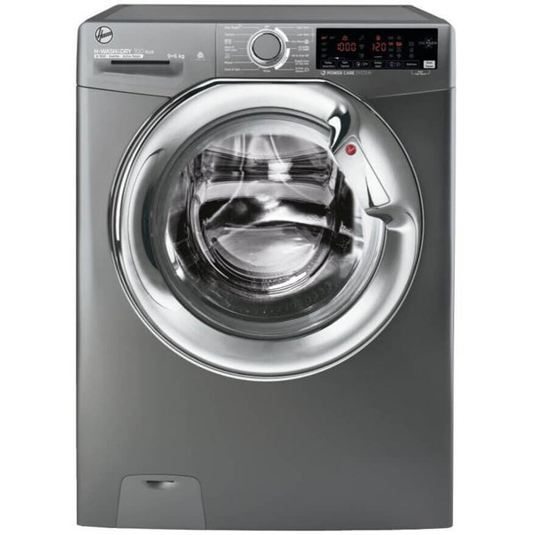 Hoover H3DS696TAMCGE-80 H-Wash 300 9+6kg 1600 spin Washer Dryer Graphite