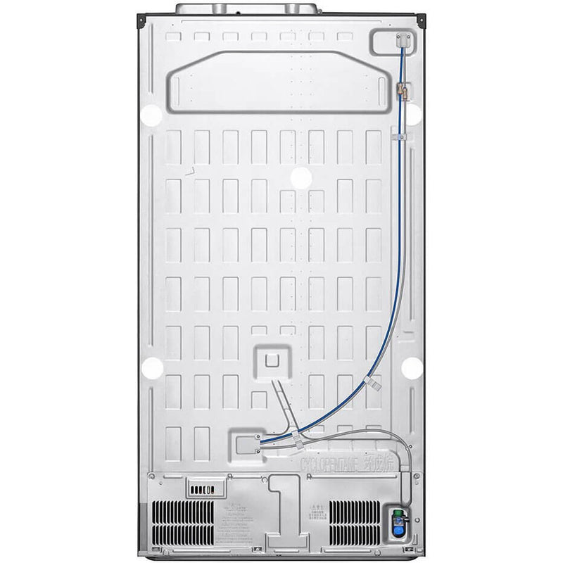 LG GSXV90MCDE Door In Door Instaview American Fridge Freezer With Plumbed In Craft Ice – Black Steel