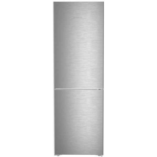 Liebherr CNSDC5203 60cm 60/40 Frost Free Fridge Freezer with EasyFresh - Silver Steel