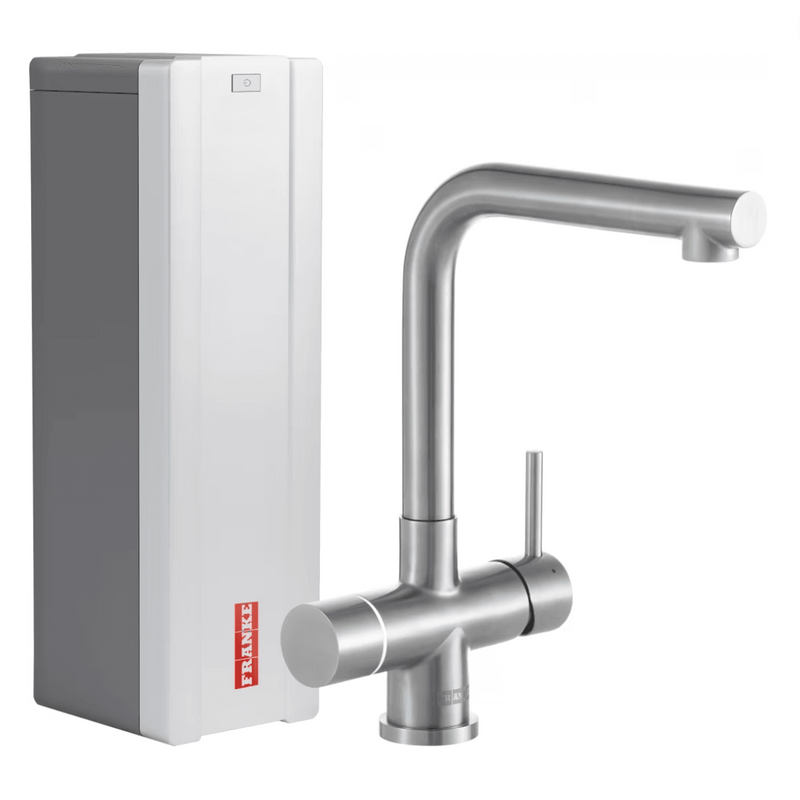Franke Minerva Mondial 4-in-1 Electronic Kitchen Tap - Stainless Steel