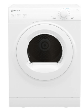 Indesit I1D80WUK 8kg Air-Vented Tumble Dryer - White