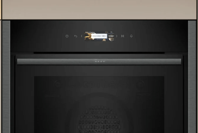 Neff B54CR71G0B 60cm Slide and Hide Built In Electric Single Oven