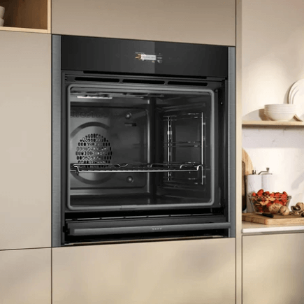 Neff B54CR71G0B 60cm Slide and Hide Built In Electric Single Oven