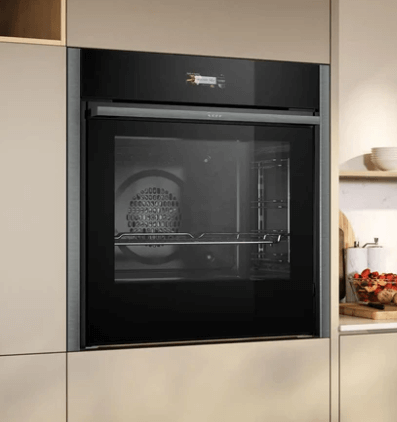 Neff B54CR71G0B 60cm Slide and Hide Built In Electric Single Oven