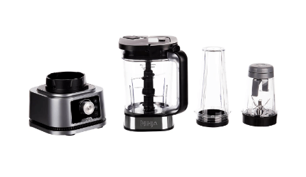 Ninja CB350UK 3-in-1 Foodi Power Nutri Blender with Auto-iQ Silver