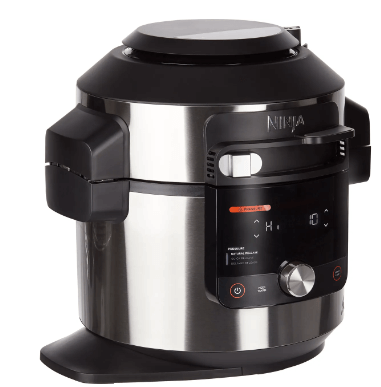 Ninja OL750UK 7.5L 15-In-1 One Lid Multi Cooker & probe - Black / Stainless Steel