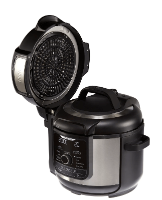 Ninja OP500UK Foodi OP500UK 7.5L 9-in-1 Multi Pressure Cooker and Air Fryer - Black/Stainless Steel