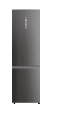 Haier HDPW5620ANPD Smart 70/30 Fridge Freezer - Platinum Inox