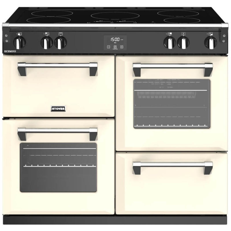 Stoves Richmond ST RICH S1000DF MK22 CC 100cm Dual Fuel Range Cooker - Cream - A Rated