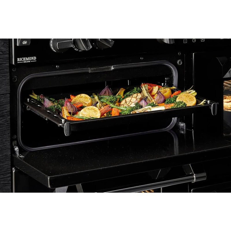 Stoves Richmond ST RICH S1000Ei MK22 CC 100cm Electric Range Cooker with Induction Hob - Cream - A Rated