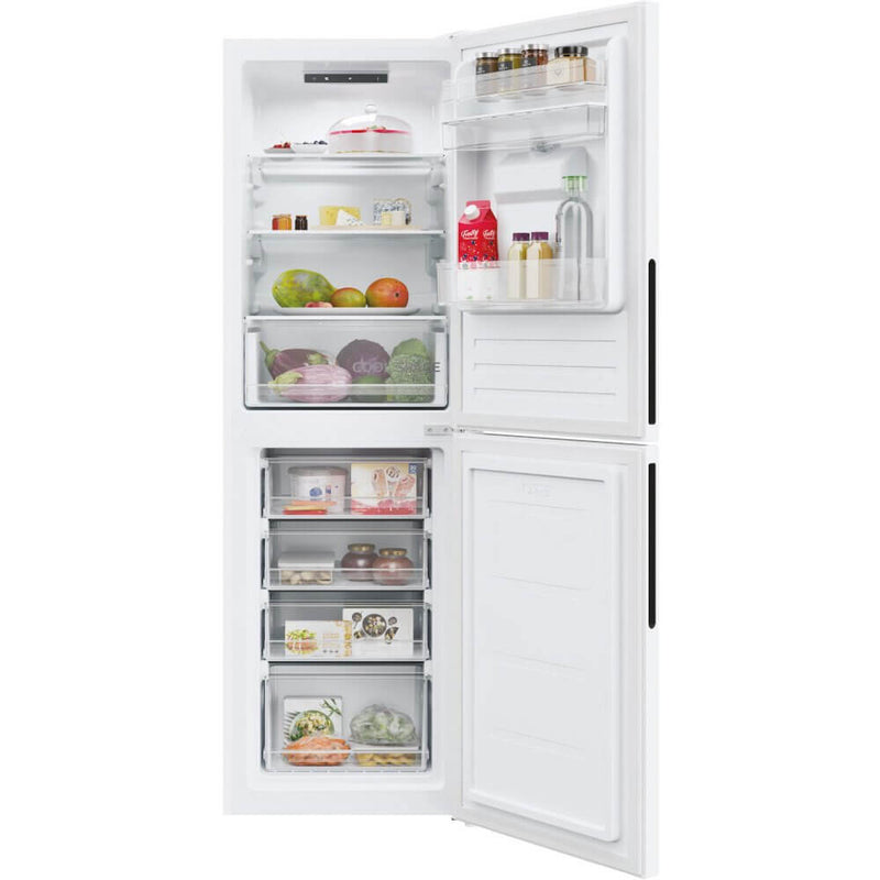 Hoover HV3CT175LFWKW 176cm Freestanding Fridge Freezer White