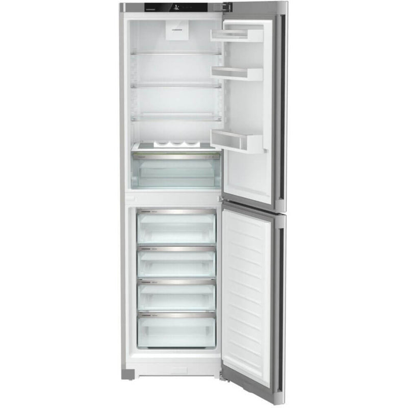 Liebherr CNsfd5704 Frost Free Fridge Freezer Silver