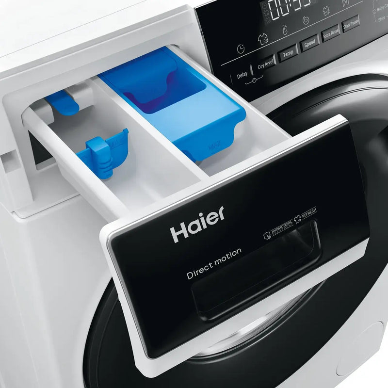 Haier i-Pro Series 3 HWD90-B14939 Washer Dryer - White