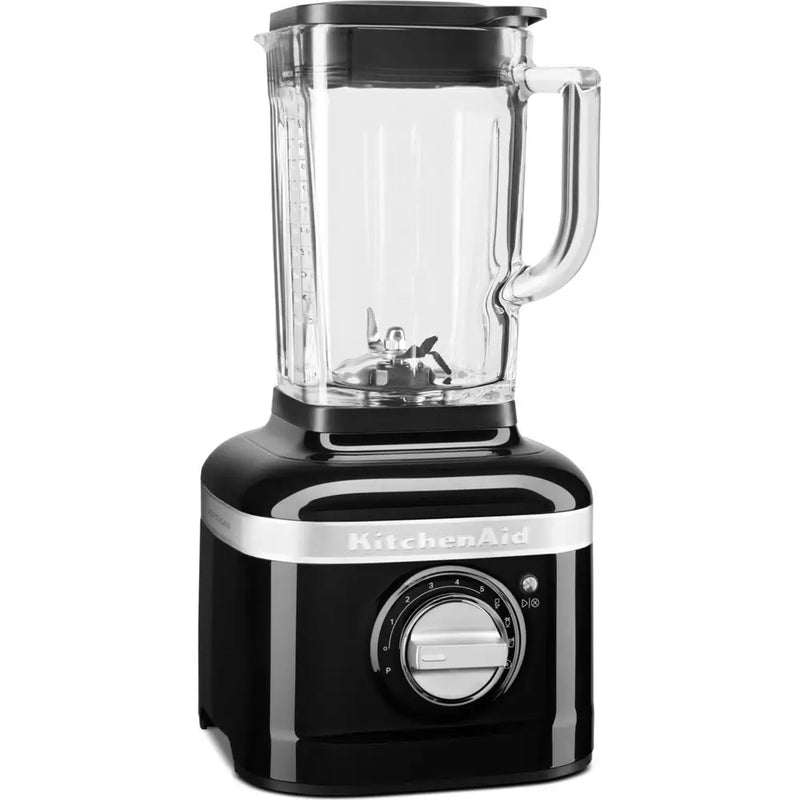 KitchenAid 5KSB4026BOB K400 Glass Jar Blender – Onyx Black