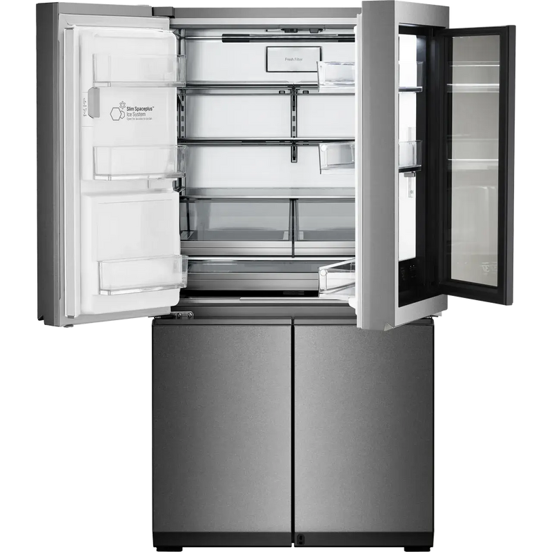 LG LSR100 Signature Instaview French Style Fridge Freezer – Stainless Steel