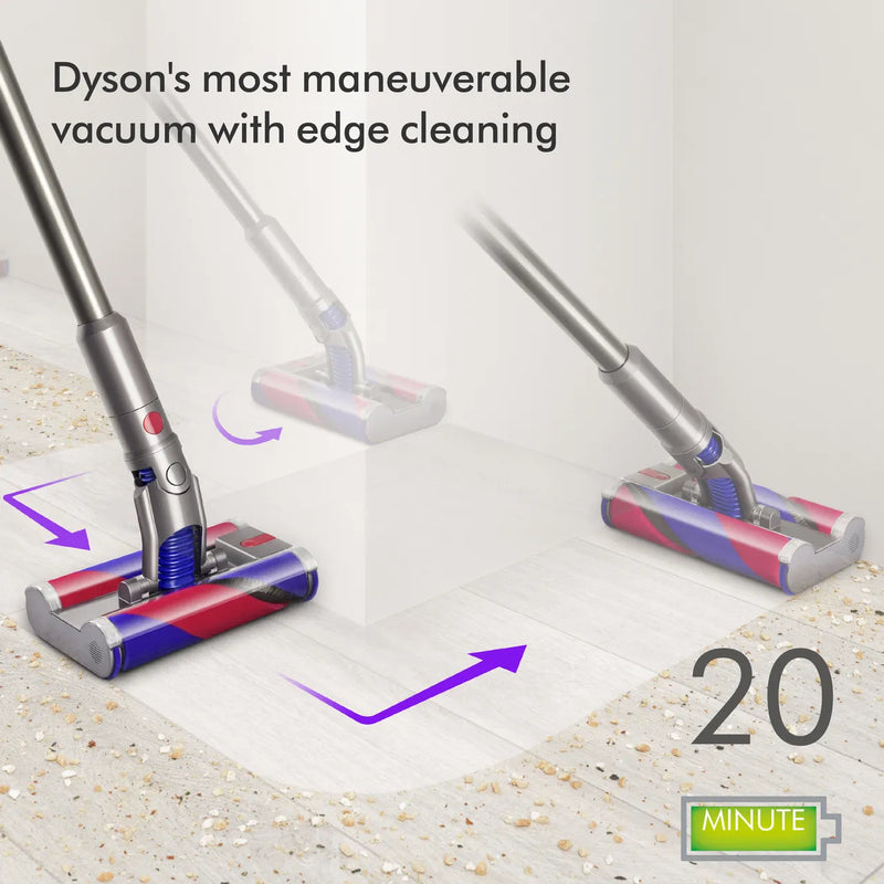 Dyson OMNIGLIDENEW Stick Vacuum Cleaner - 20 Minutes Run Time - Purple