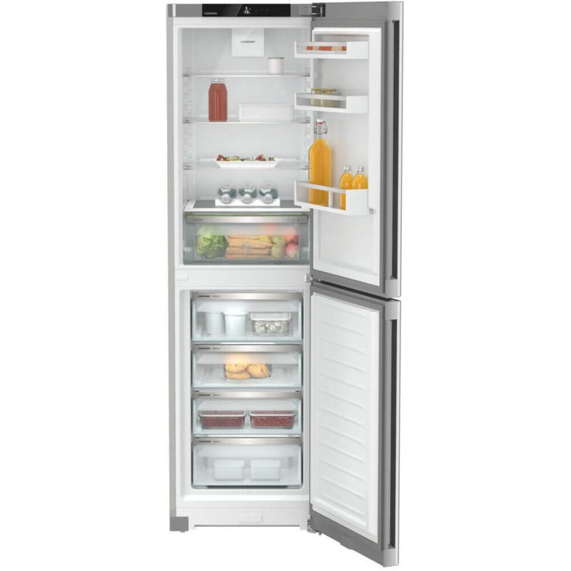 Liebherr CNsfd5704 Frost Free Fridge Freezer Silver