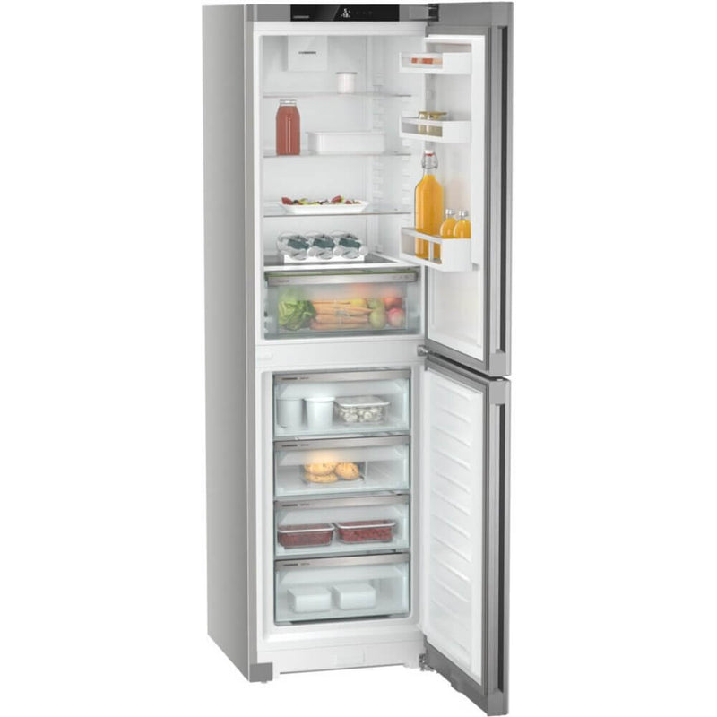 Liebherr CNsfd5704 Frost Free Fridge Freezer Silver