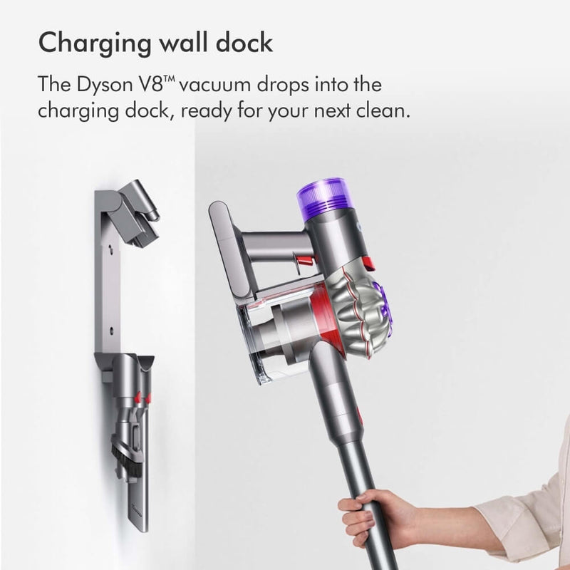 Dyson V8-2023 Cordless Stick Vacuum Cleaner - 40 Minutes Run Time - Silver