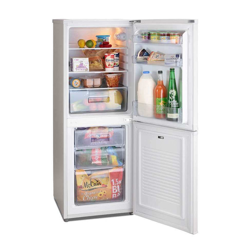 IceKing IK9055W.E 50cm Fridge Freezer White F Rated