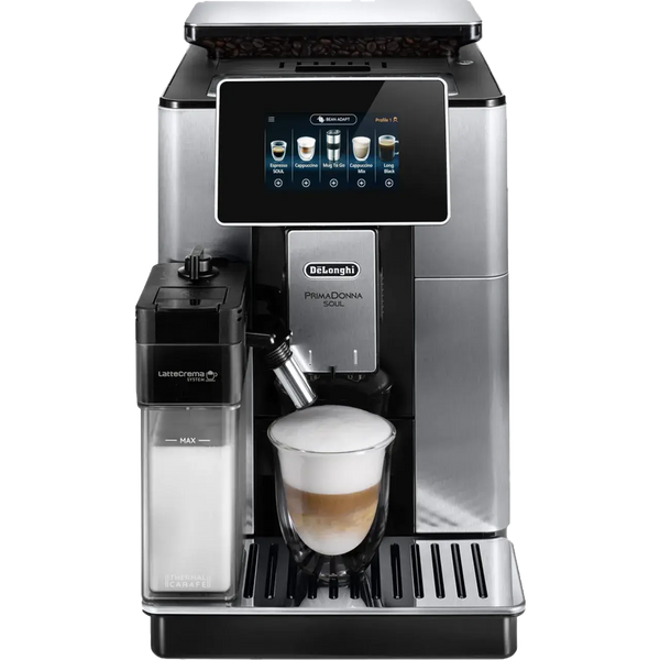 Delonghi ECAM610.75 Primadonna Soul Automatic Coffee Machine Metal Black