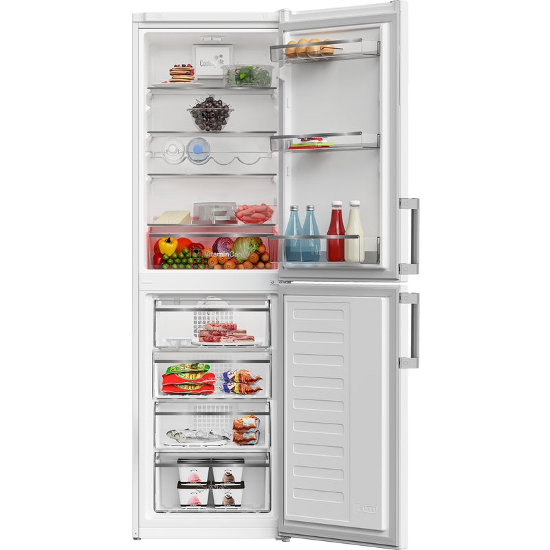 Blomberg KGM4574V VitaminCare+ 54cm 50/50 Frost Free Fridge Freezer - White