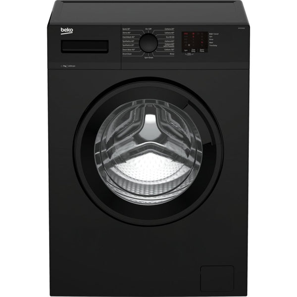 Beko WTK72041B 7kg 1200 Spin Washing Machine with Quick Programme - Black