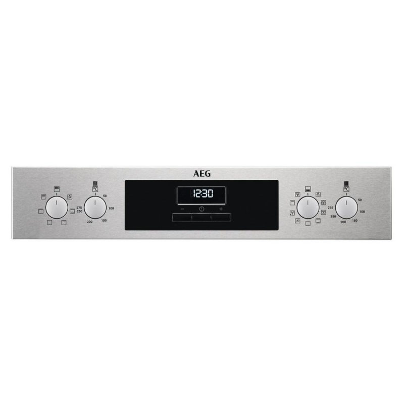 AEG DEX33111EM 59.4cm Built In Electric Double Oven - Stainless