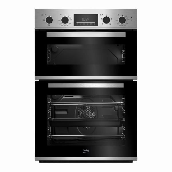 Beko CDFY22309X 75L/38L Built-In Electric Double Oven - Stainless Steel - A Rated