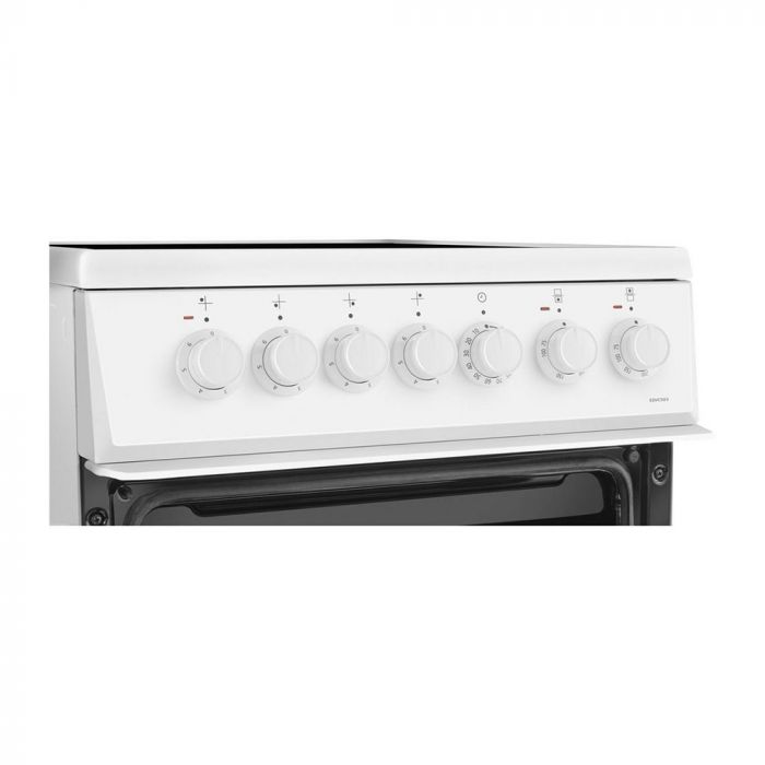 Beko EDVC503W 58L/31L Ceramic Slot In Cooker - White - A Rated