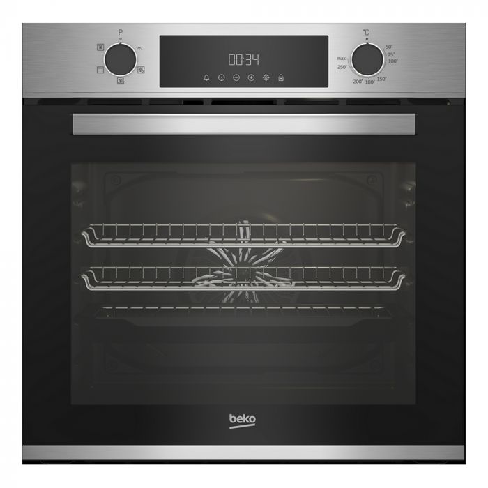 Beko CIFY81X 68L Built-In Electric Single Oven - Stainless Steel - A Rated