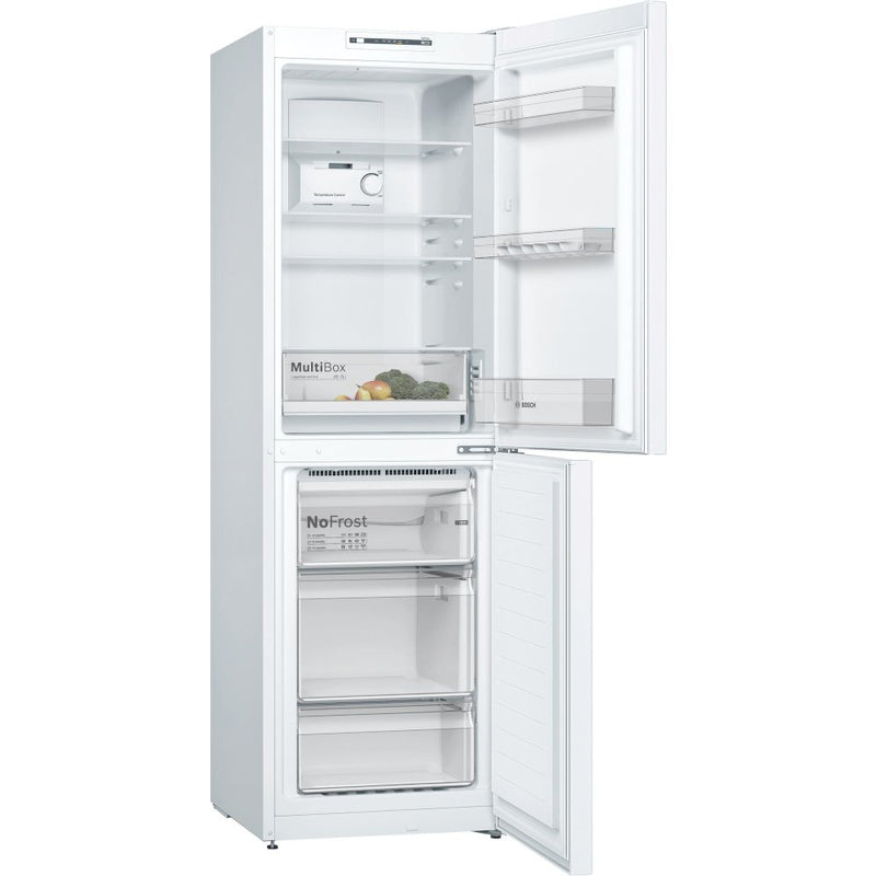 Bosch KGN34NWEAG 60cm50/50 Frost Free Fridge Freezer - White