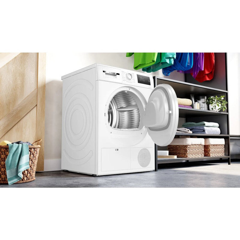 Bosch WTH84001GB 8kg Heat Pump Tumble Dryer - White