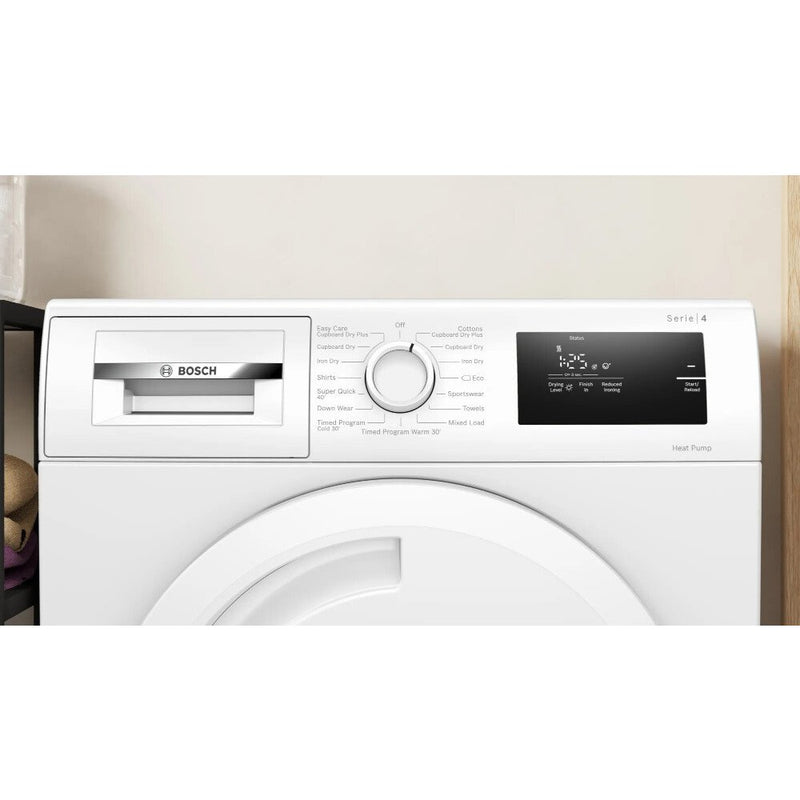 Bosch WTH84001GB 8kg Heat Pump Tumble Dryer - White