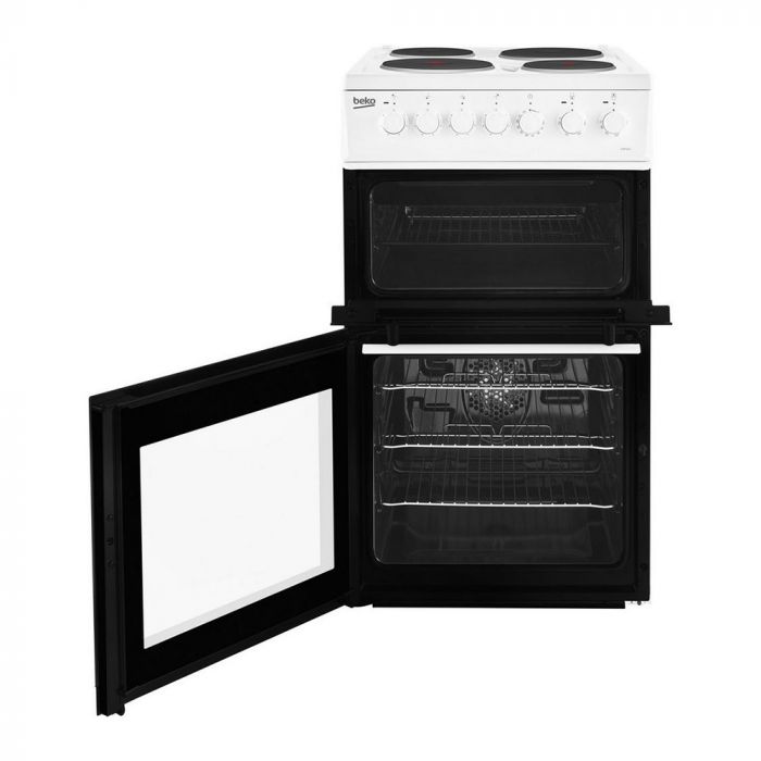 Beko EDP503W 50cm Electric Double Oven with Grill Cooker - White