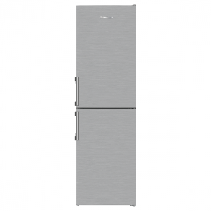 Blomberg KGM4574VPS Freestanding 50/50 Fridge Freezer Frost Free - Stainless Steel Effect - E Rated