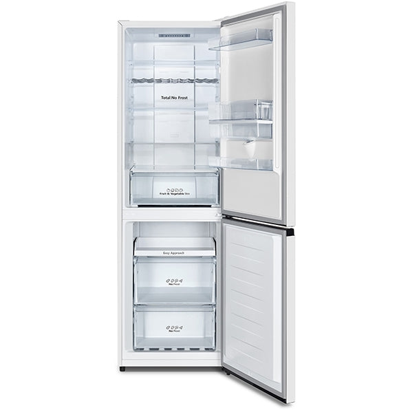 Hisense RB390N4WWE 59.5cm 70/30 Split - Total No Frost Fridge Freezer - White