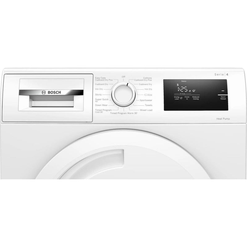 Bosch WTH84001GB 8kg Heat Pump Tumble Dryer - White