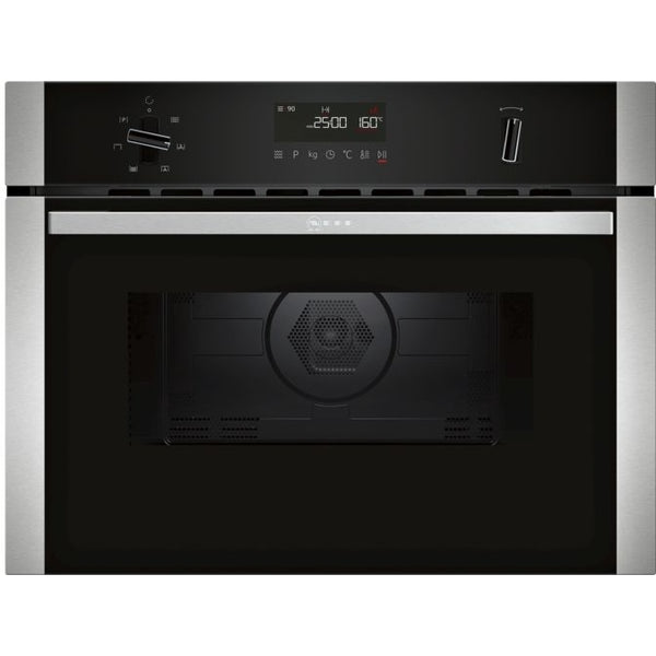 Neff C1AMG84N0B 44 Litre Built-in microwave oven with hot air - Stainless Steel