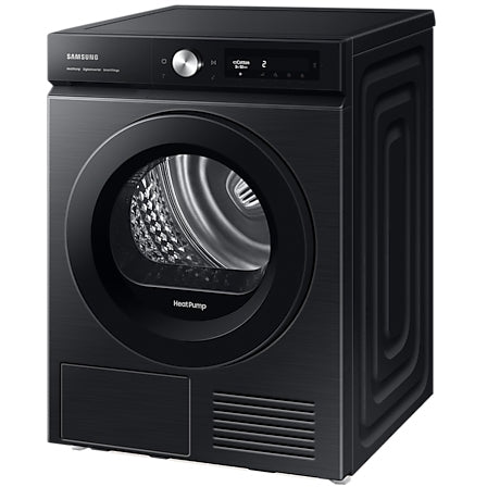 Samsung DV90BB5245ABS1 9kg Heat Pump Tumble Dryer with OptimalDry - Black