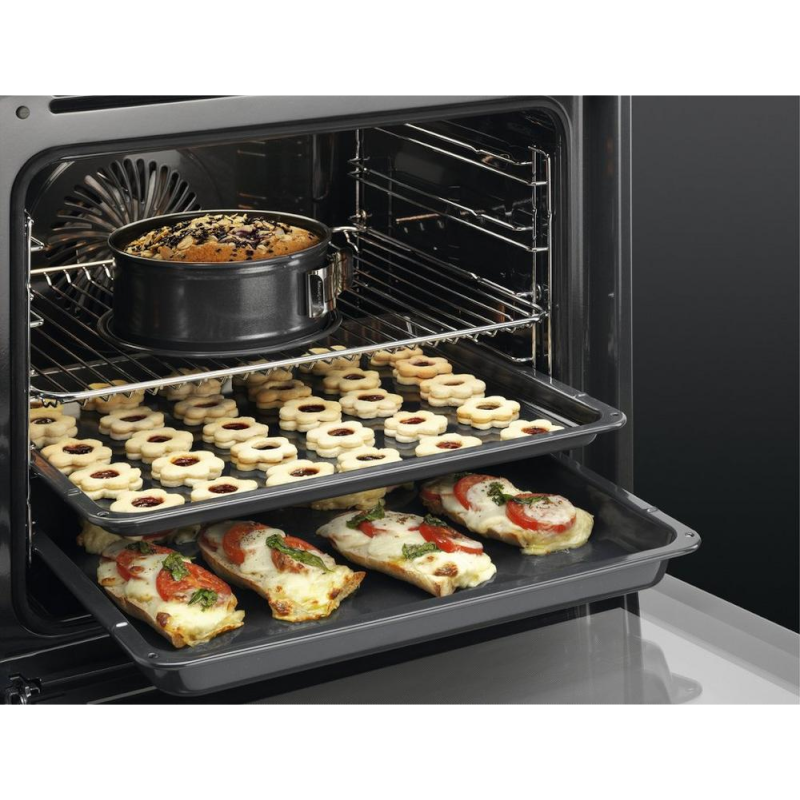 AEG BEX33501EB 59.4cm Built In Electric Single Oven - Black