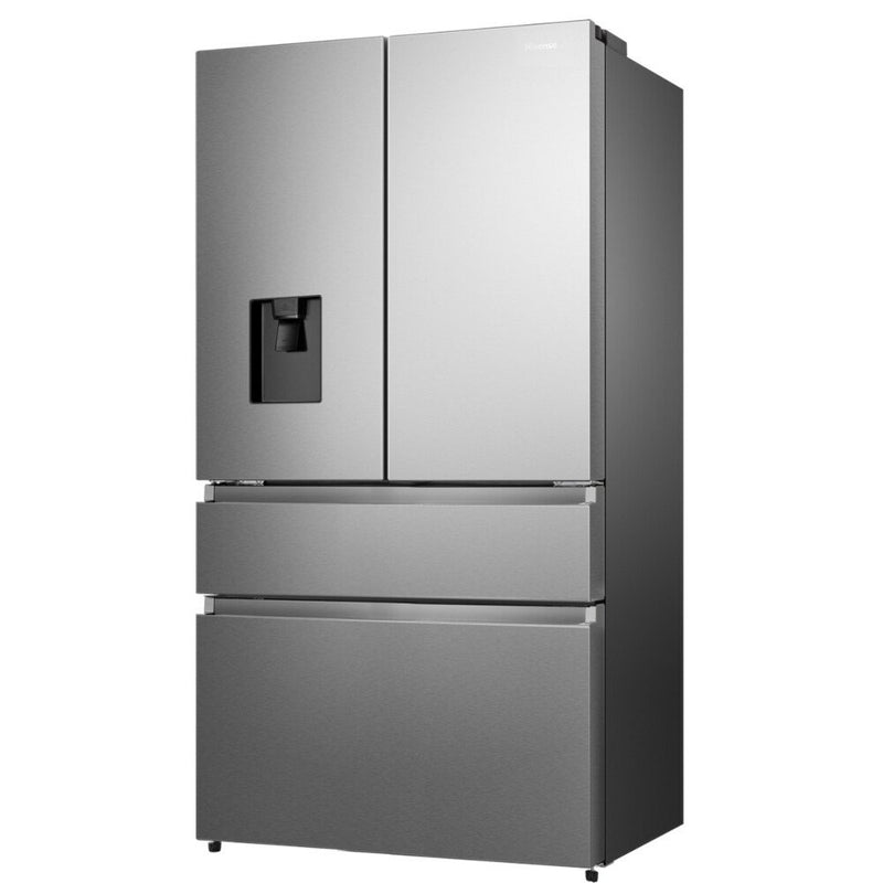 Hisense RF749N4SWSE 91.4cm American Style Fridge Freezer - Stainless Steel