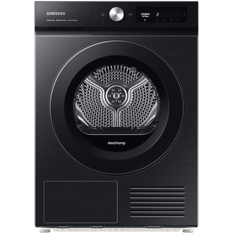 Samsung DV90BB5245ABS1 9kg Heat Pump Tumble Dryer with OptimalDry - Black