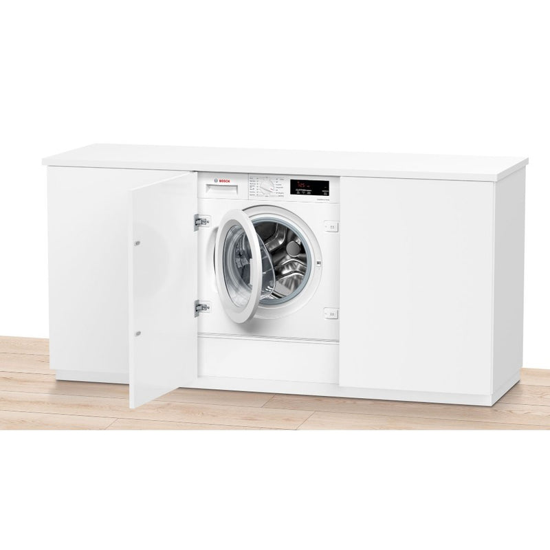 Bosch WIW28302GB 8kg 1400 Spin Integrated Washing Machine - White
