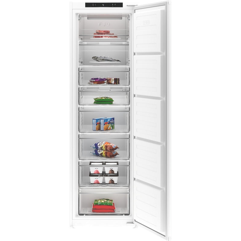 Blomberg FNT4454I Fully Integrated Upright Freezer Frost Free with Sliding Hinge - E Rated