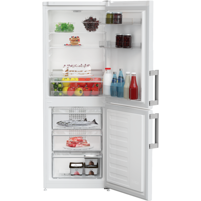 Blomberg KGM4524 54cm 50/50 Frost Free Fridge Freezer - White