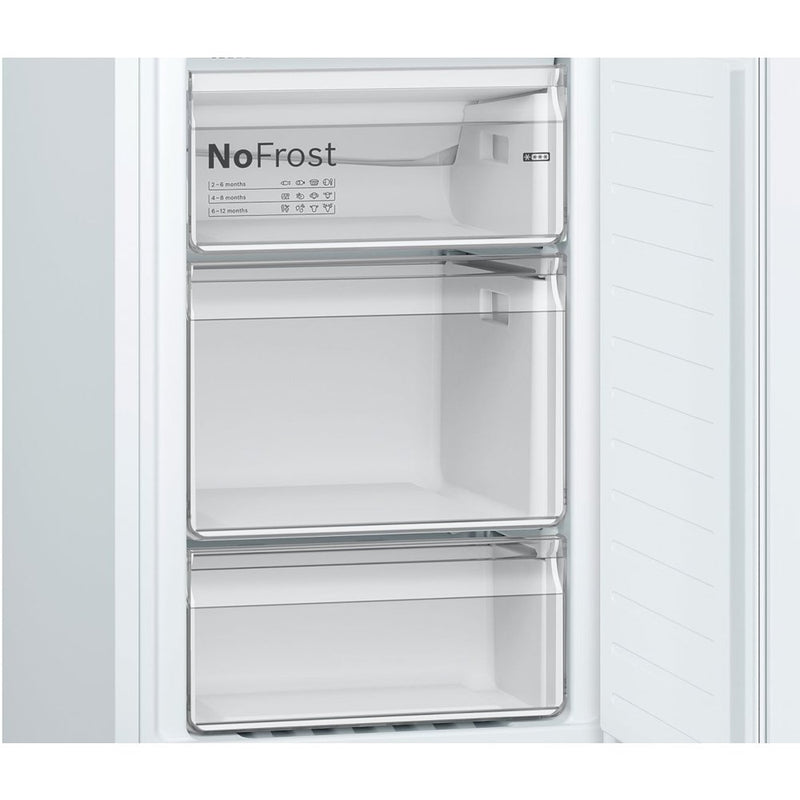 Bosch KGN34NWEAG 60cm50/50 Frost Free Fridge Freezer - White